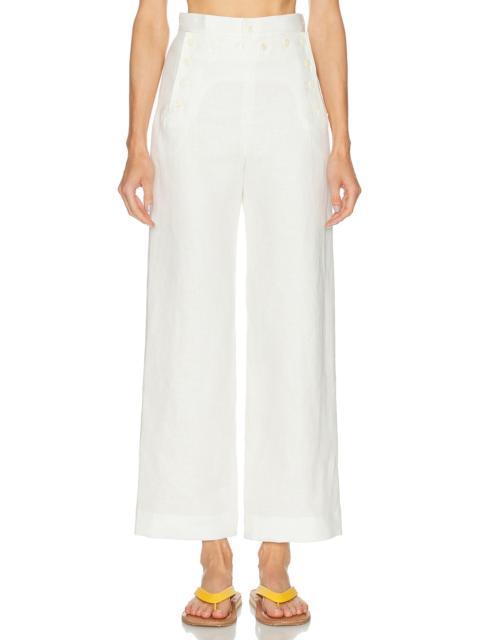 BODE Linen Sailor Trousers