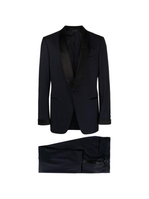 Shelton single-breasted wool suit