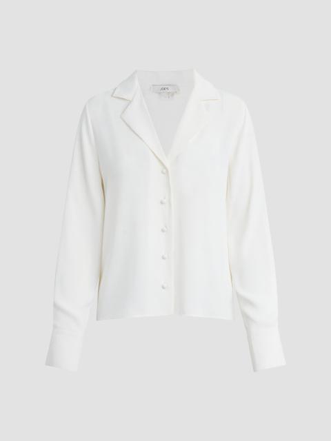 Joe's Jeans Women's The Mia Crepe Blouse - Ecru