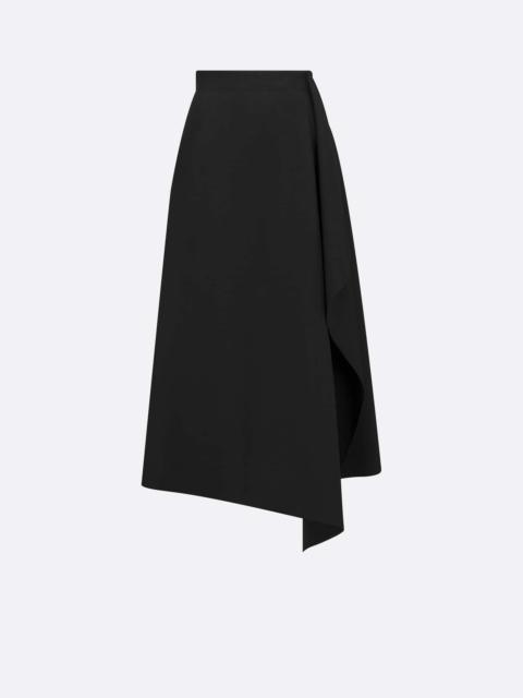 Dior Mid-Length Draped Skirt