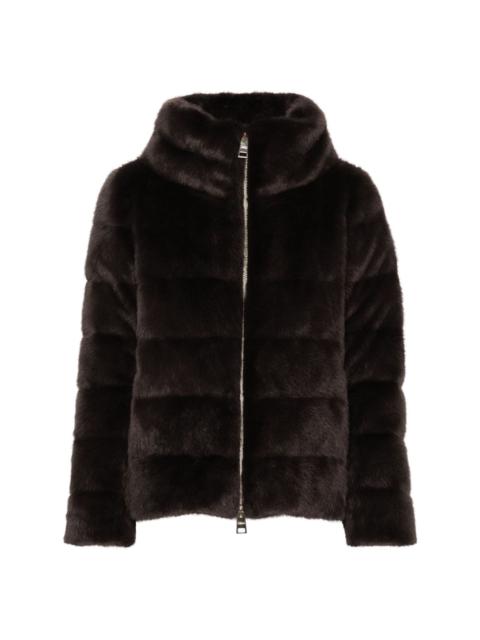 faux-fur jacket