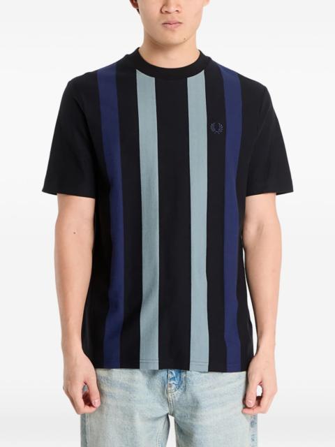 Fred Perry vertical-stripe T-shirt