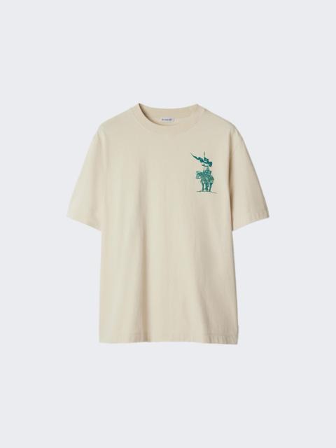 Burberry Equestrian Knight Tee Chalk