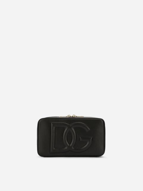 Dolce & Gabbana Small calfskin camera bag with logo