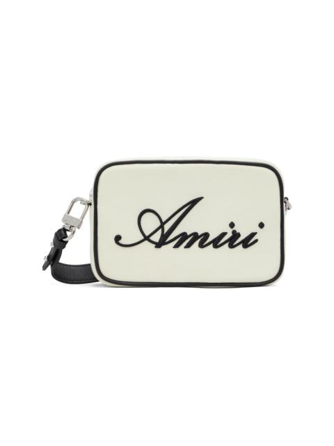 AMIRI Off-White 'AMIRI' Embroidered Camera Bag