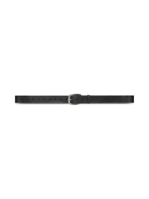 BALENCIAGA Men's Discreet Belt  in Black