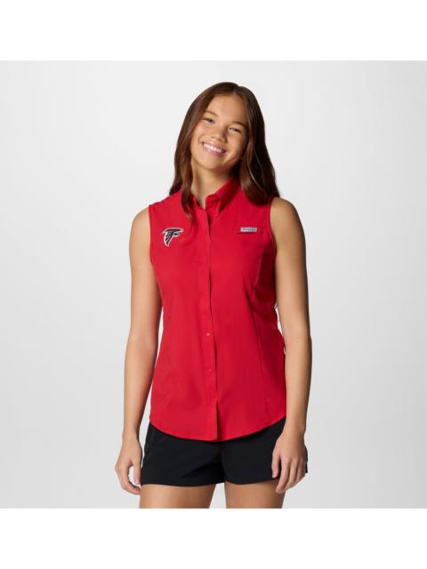 Columbia Women's PFG Tamiami Sleeveless Shirt - Atlanta Falcons