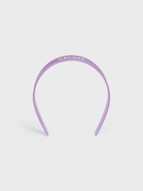 CELINE Celine Monochroms Celine Headband in Acetate
