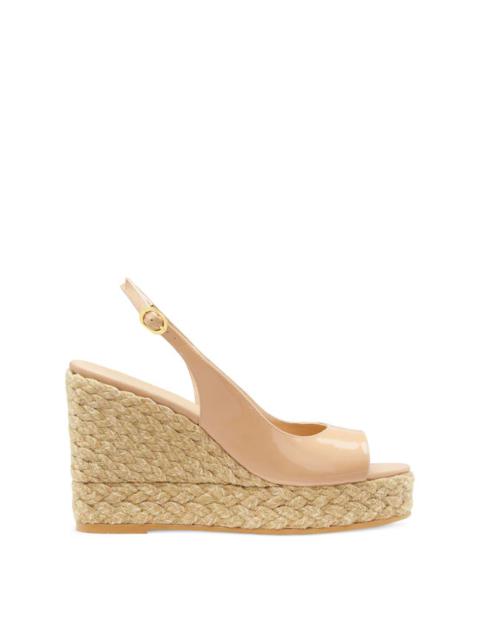 Island Peep-Toe Espadrille Wedge