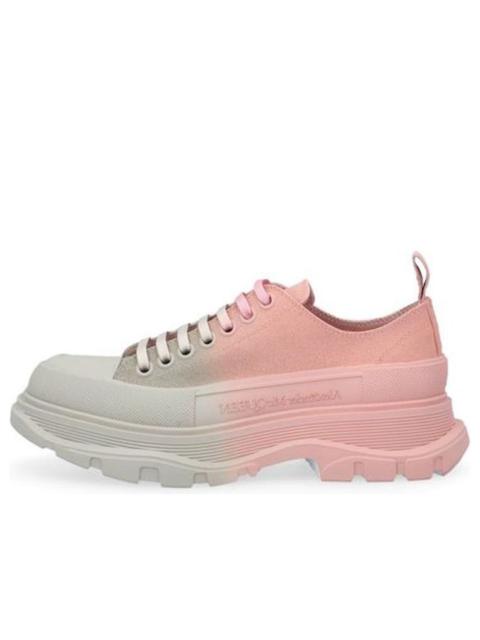 Alexander McQueen (WMNS) Alexander McQueen Tread Low Top 'Two Tone Pink' 685706W4MVS1807