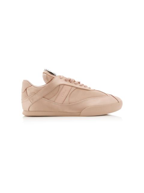 Chloé Kick Satin Sneakers pink
