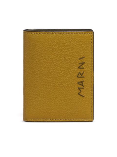 Marni textured leather wallet