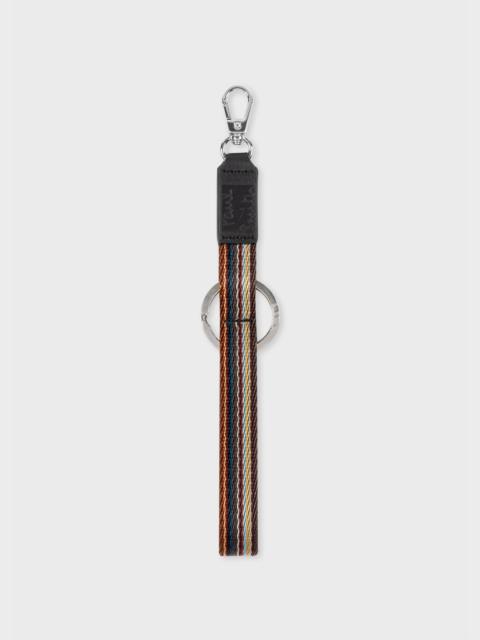 'Signature Stripe' Key Lanyard