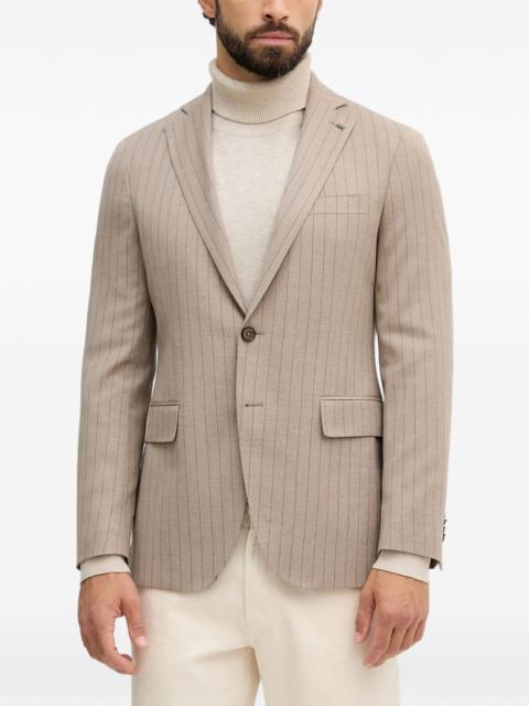 MICHAEL KORS pinstripe single-breasted blazer