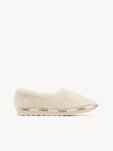 Chloé WOODY CLOSED SLIPPER