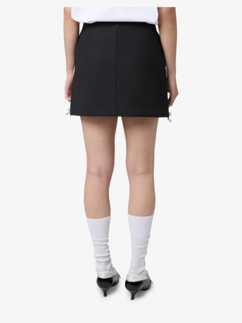 Moschino WOOL SKIRT WITH BOWS