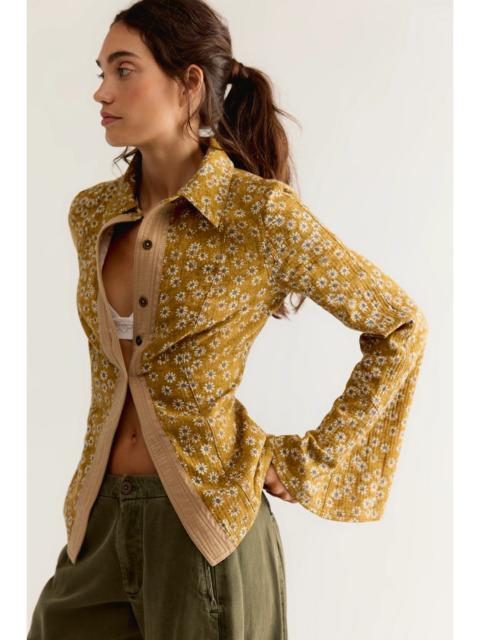 FREE PEOPLE We The Free Mod Mix Printed Button Down Top