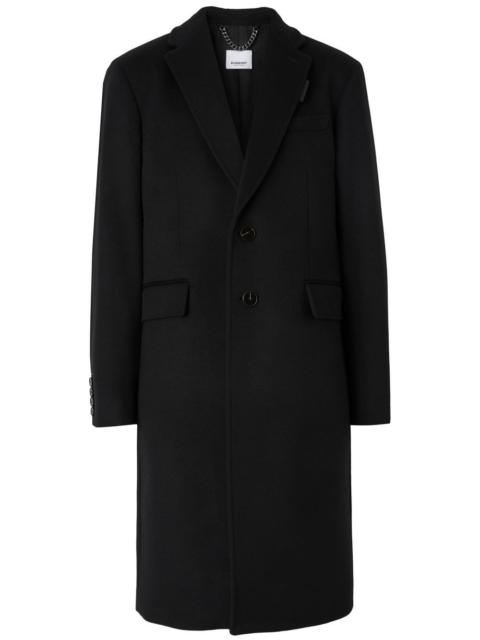 Burberry Wool Cashmere Tailored Coat