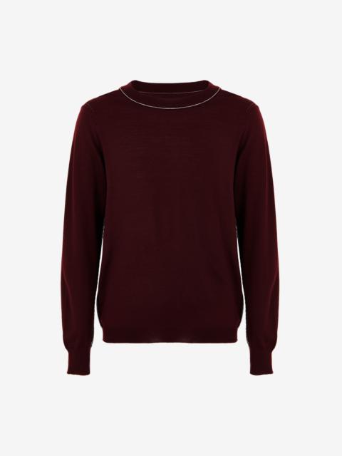 Maison Margiela Crew-neck merino sweater