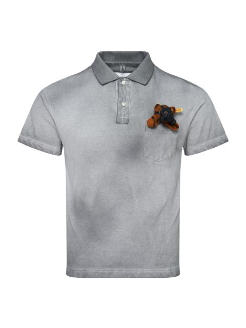 doublet Gas Mask Bear Polo Shirt
