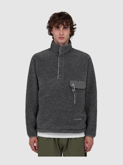 and Wander Wool fleece sweater