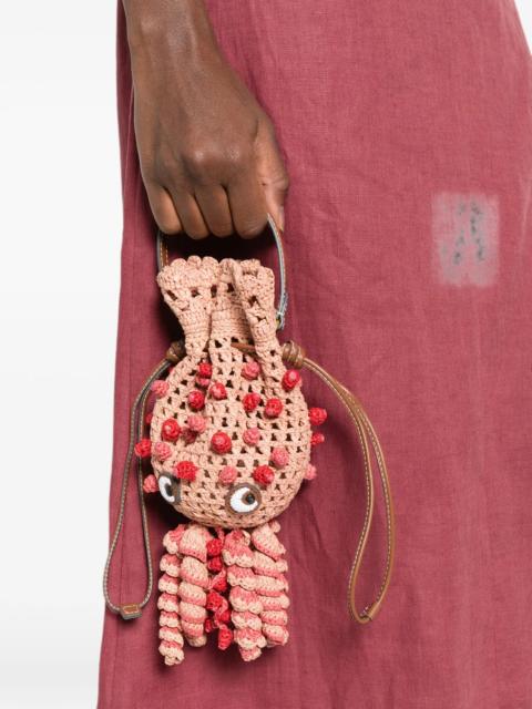 Anya Hindmarch Anya Hindmarch Squid Raffia Bucket Bag