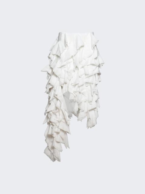 diotima Handkerchief Skirt White