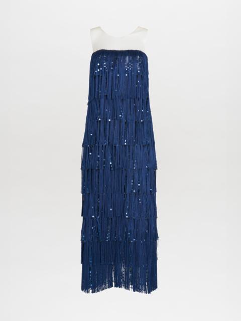 SILVIA TCHERASSI Salome Dress Navy