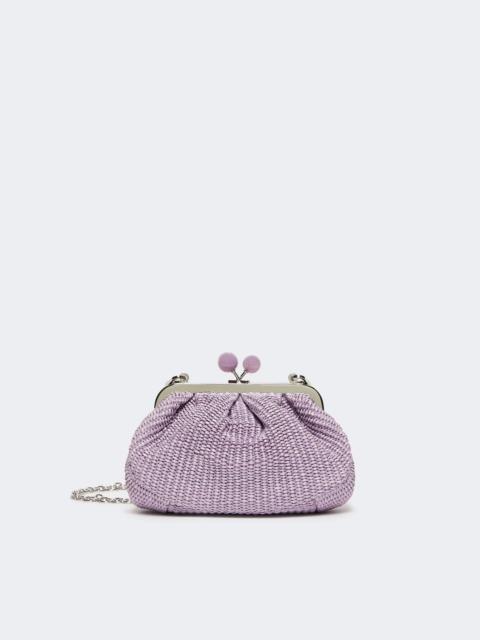 WEEKEND Max Mara Small raffia-effect Pasticcino Bag - LILAC