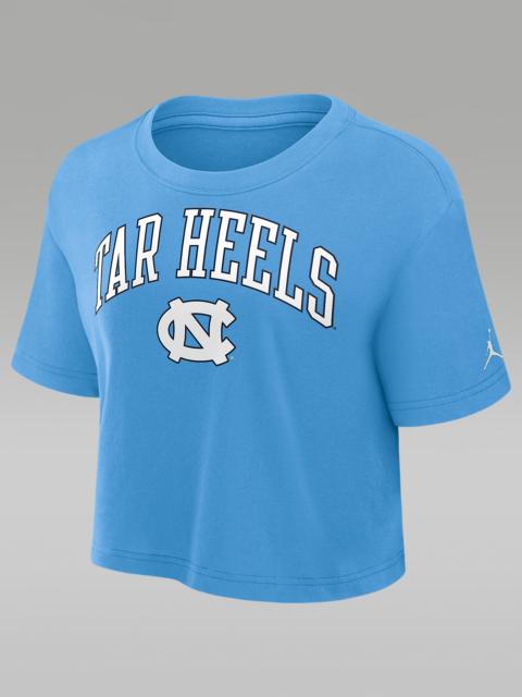 Jordan North Carolina Athletic Prep Arch Women's Jordan Brand Dri-FIT College Cropped T-Shirt