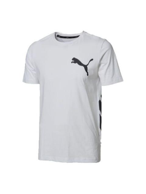 PUMA PUMA Short Sleeve Big Logo White 855072-02