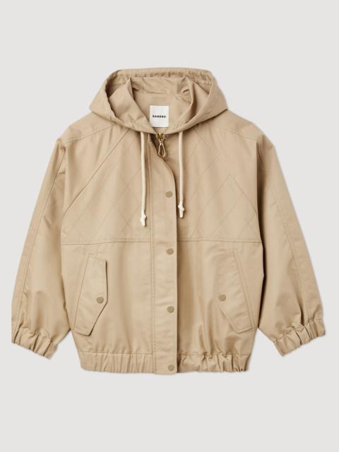 Sandro Hooded parka