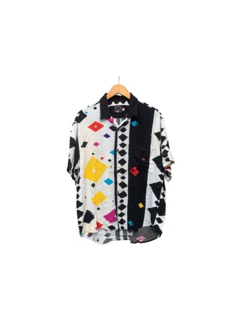 Other brands Vintage Jams World 80s Abstract Rayon Hawaiian Shirt