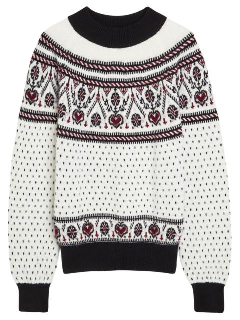 KHAITE Khaite Guy Fair Isle Cashmere Jumper
