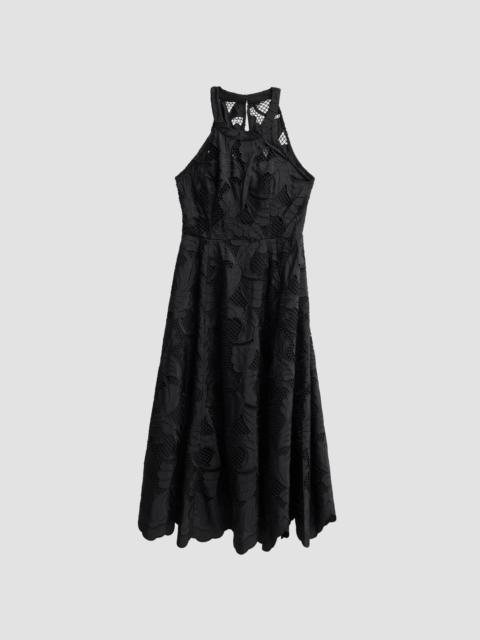 Lilly Pulitzer Women's Denise Lace Midi Dress - Noir Sway