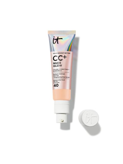 IT Cosmetics CC+ Nude Glow Lightweight Foundation + Glow Serum with SPF 40