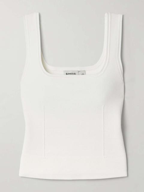 SIMKHAI Ramina stretch-knit tank