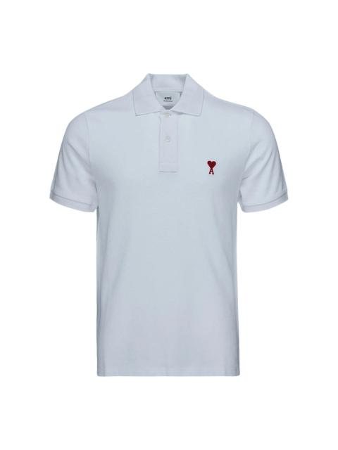 AMI Paris Ami De Coeur Polo