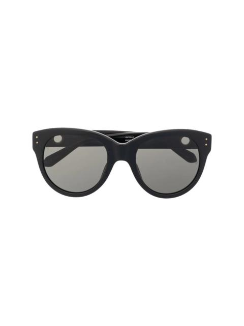 LINDA FARROW round frame sunglasses