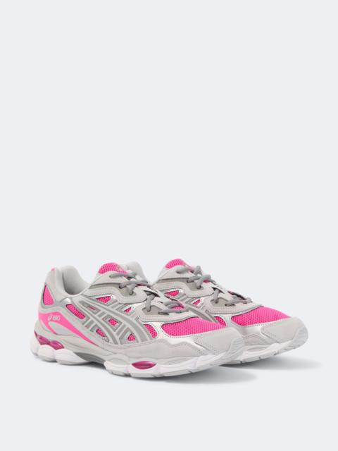 Asics Gel-NYC suede-trimmed sneakers