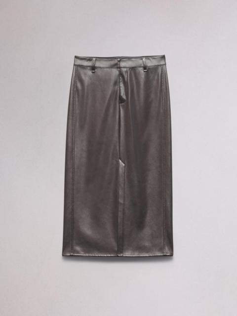 rag & bone Rayne Faux Leather Skirt