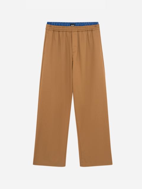 MSGM Gabardine pants with built-in boxer