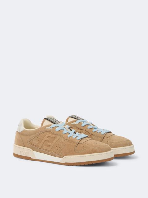 FENDI Fendi Match suede sneakers