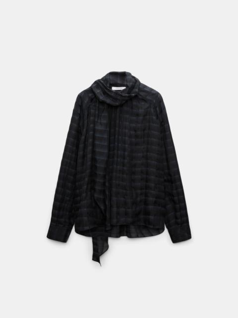 DOROTHEE SCHUMACHER AIRY CHECK blouse