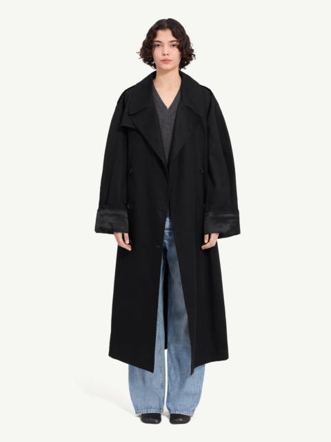 MM6 Maison Margiela Cotton twill trench coat