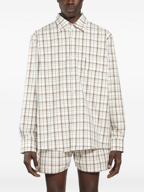 BRYAN JIMENÈZ check-pattern shirt