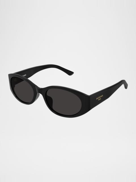 Acetate Oval Sunglasses