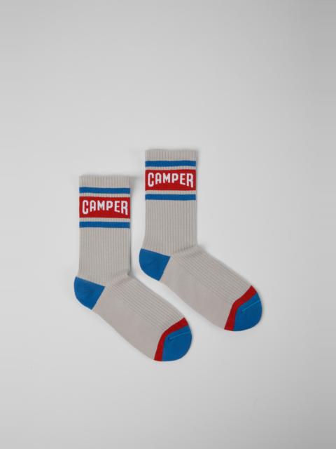 CAMPER Socks Neutral-colored mid-length socks
