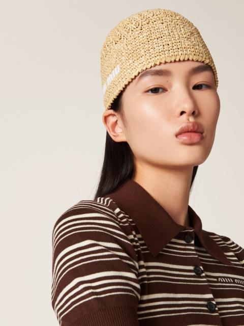 Miu Miu Crochet hat