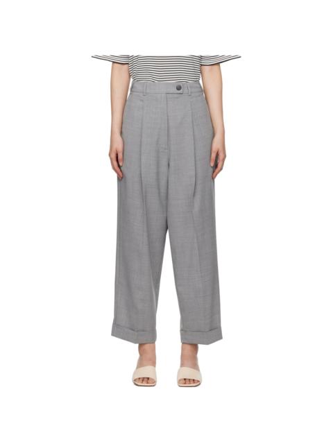 CORDERA Gray Tailoring Masculine Trousers